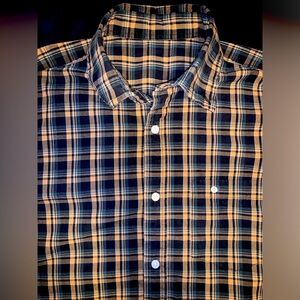 Yellow / Blue / Black | Button up